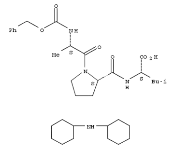 Molecular Structure of 108321-20-6 (N-CBZ-ALA-PRO-LEU DICYCLOHEXYLAMMONIUM SALT)